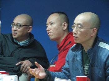 Mou Sen, Zhu Wen, Han Dong