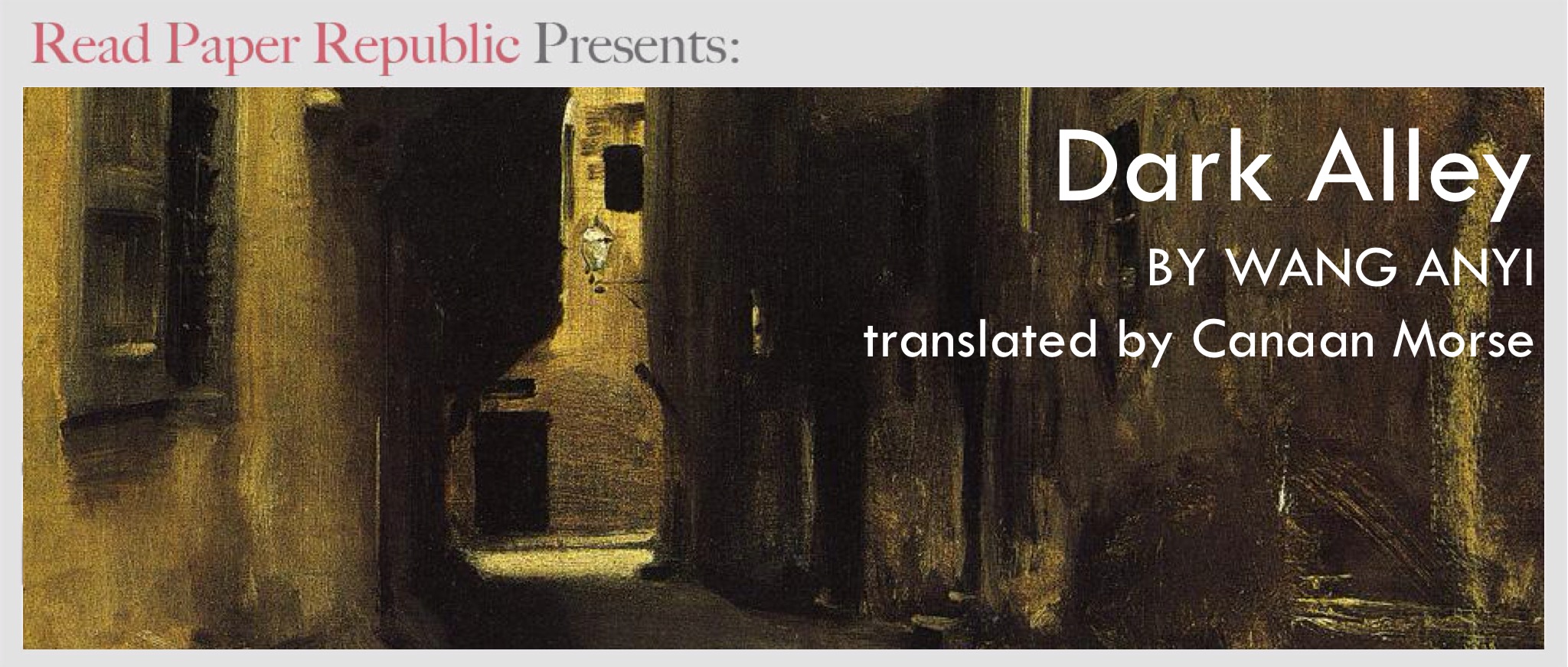 Read Paper Republic Dark Alley